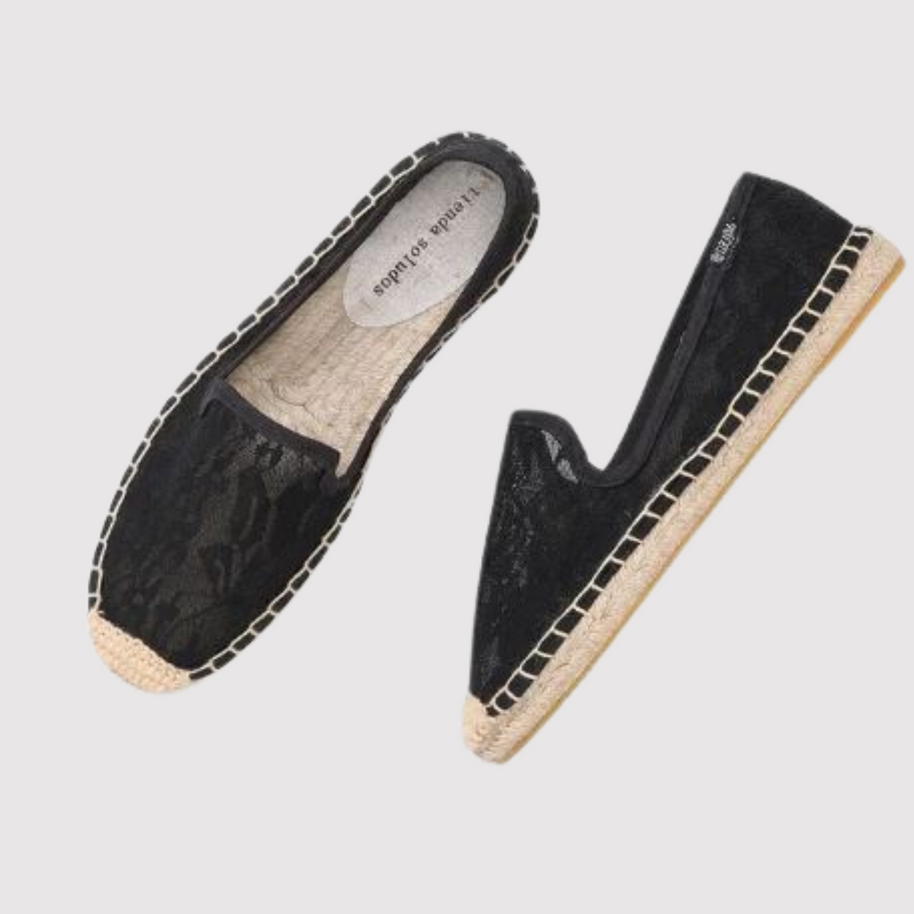 WW | Bequeme Handgemachte Schnürschuhe mit Gewebter Stickerei