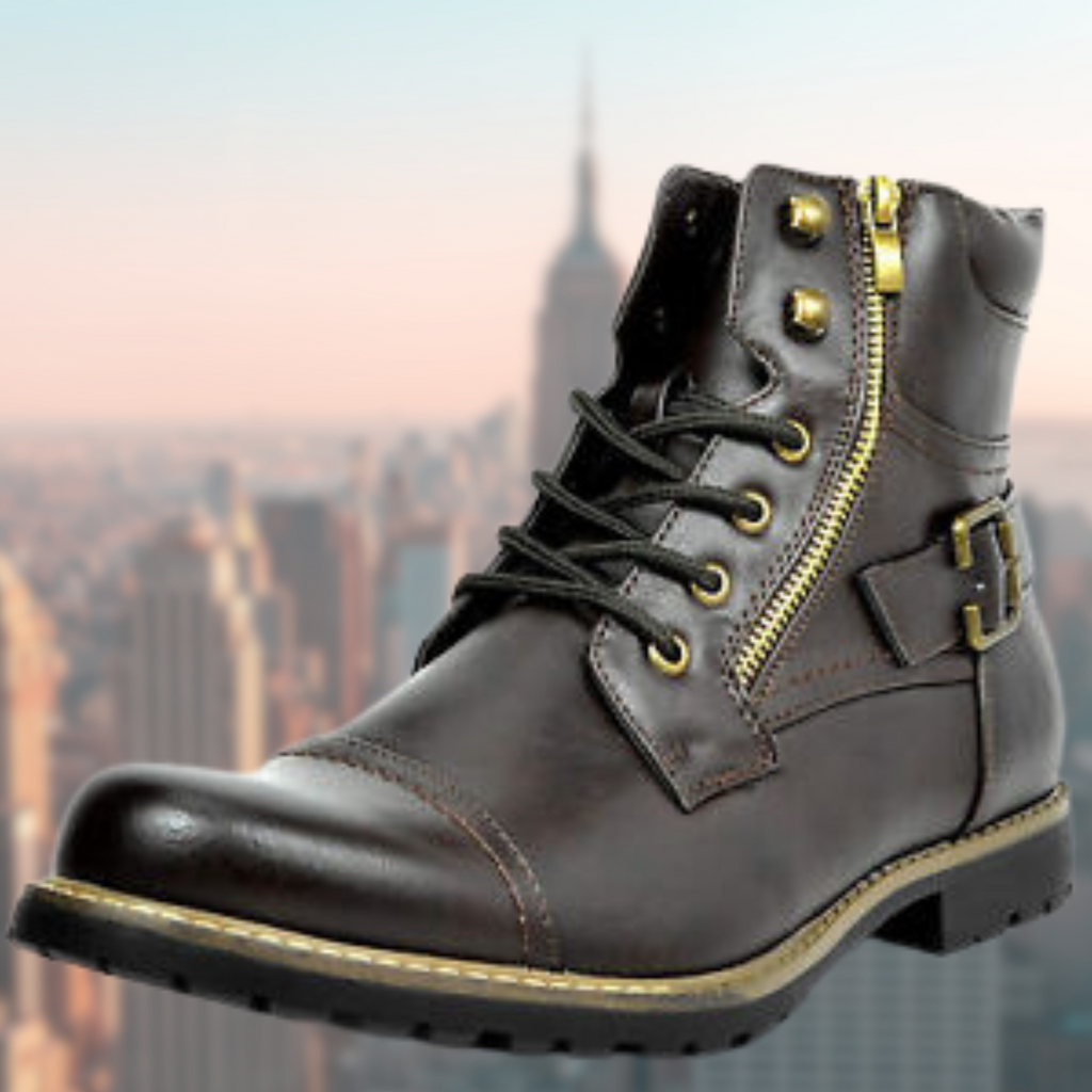 WW | Leder Motorradstiefel Für Männer