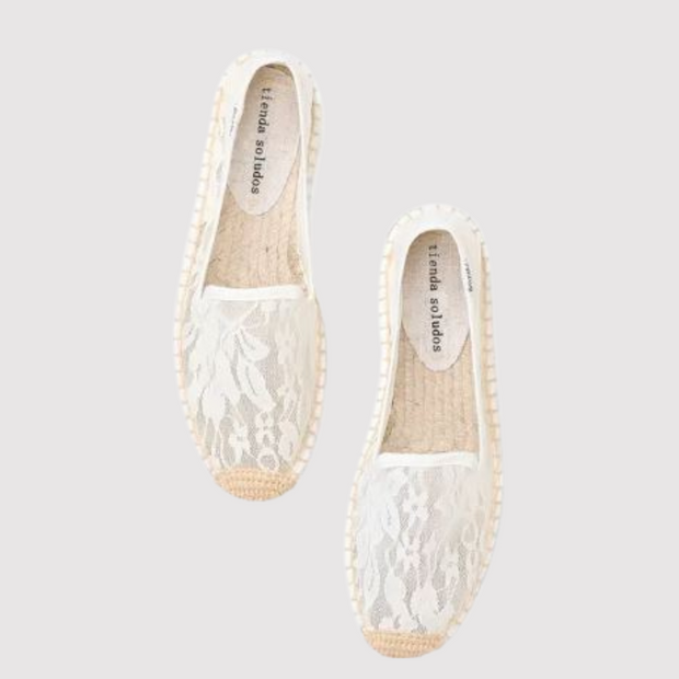 WW | Bequeme Handgemachte Schnürschuhe mit Gewebter Stickerei