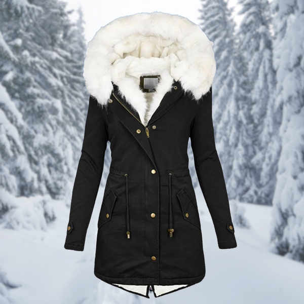 Winter Damen Warme Jacke Mittel-lang