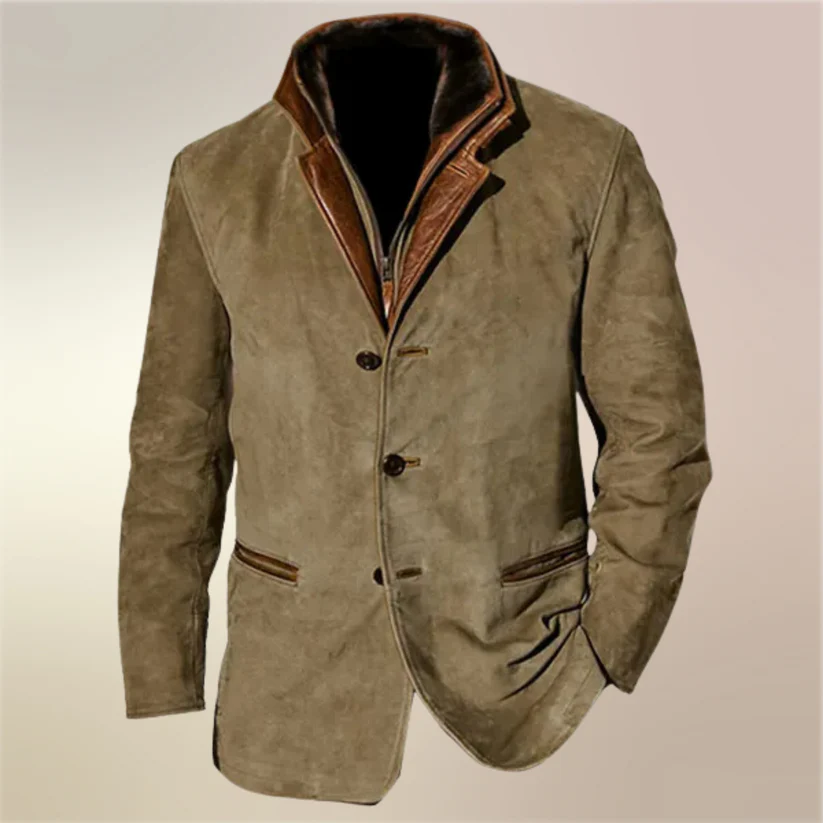 W&W Mode - Vintage-Herbstjacke für Männer