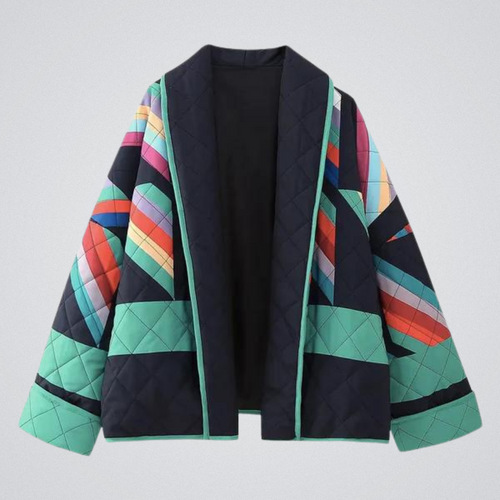 W&W Mode | Retro Jacke Mit Polokragen