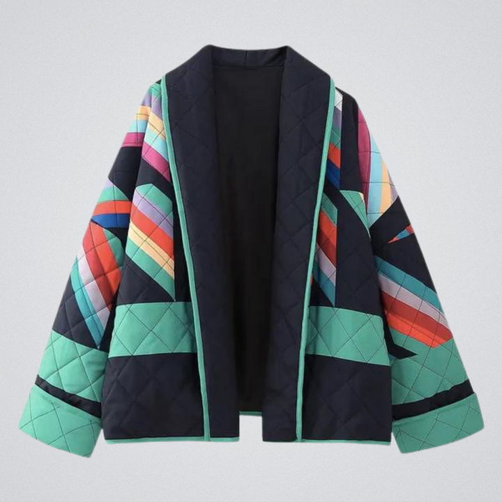 W&W Mode | Retro Jacke Mit Polokragen