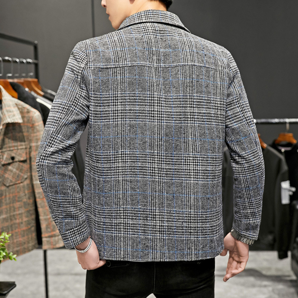 WW | Elegante Karojacke Für Herren