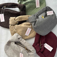 WW | Geflochtene Mini Tasche Aus Wildleder