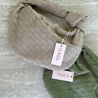 WW | Geflochtene Mini Tasche Aus Wildleder