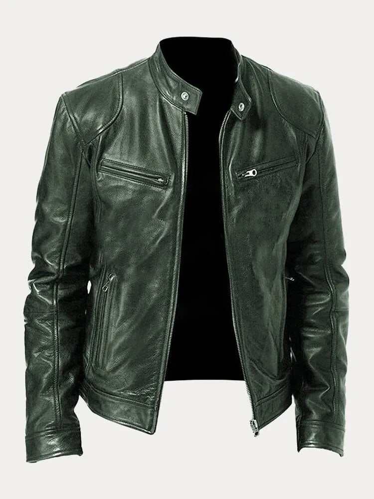 WW | Lässige Lederjacke