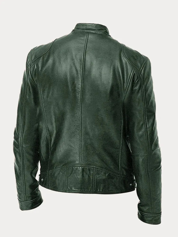 WW | Lässige Lederjacke