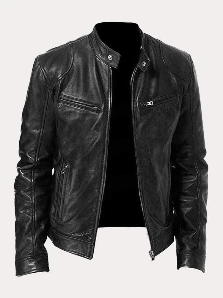 WW | Lässige Lederjacke