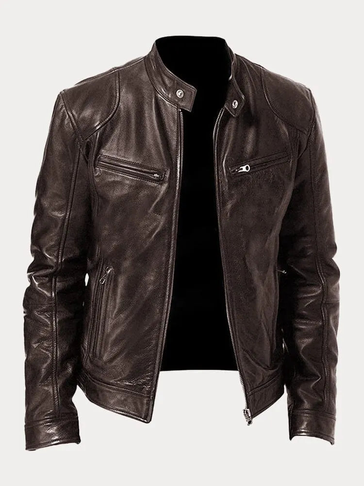 WW | Lässige Lederjacke