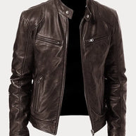 WW | Lässige Lederjacke: Zeitloser Stil Und Komfort