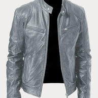 WW | Lässige Lederjacke