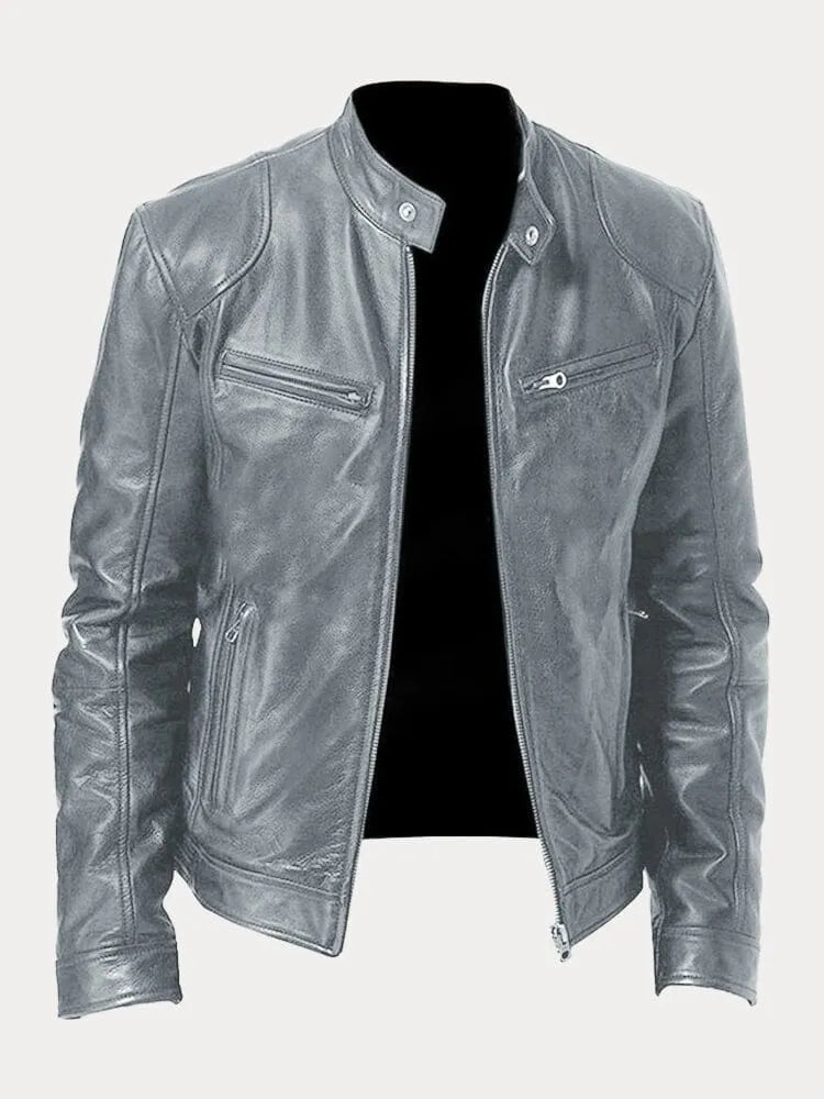 WW | Lässige Lederjacke