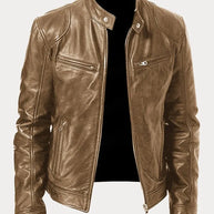 WW | Lässige Lederjacke