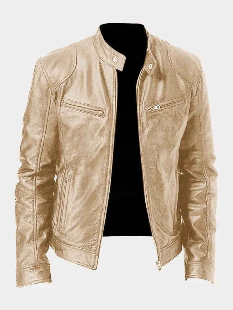 WW | Lässige Lederjacke