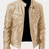 WW | Lässige Lederjacke