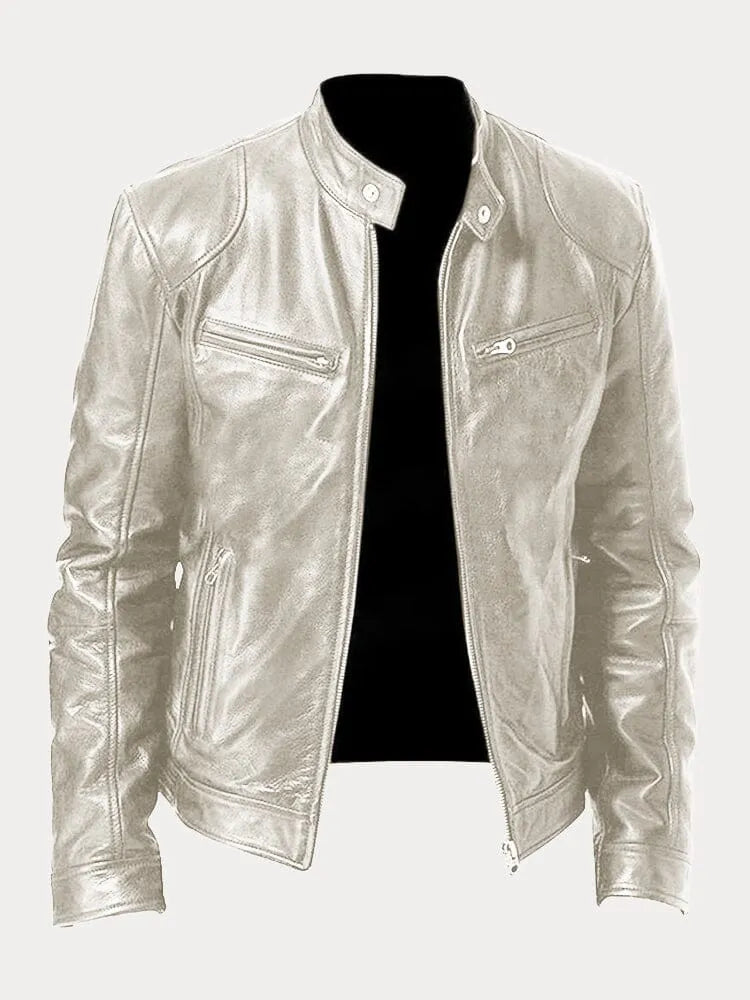 WW | Lässige Lederjacke