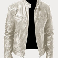WW | Lässige Lederjacke