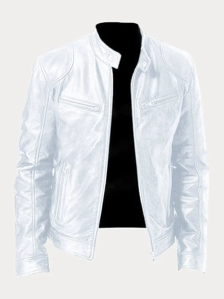 WW | Lässige Lederjacke