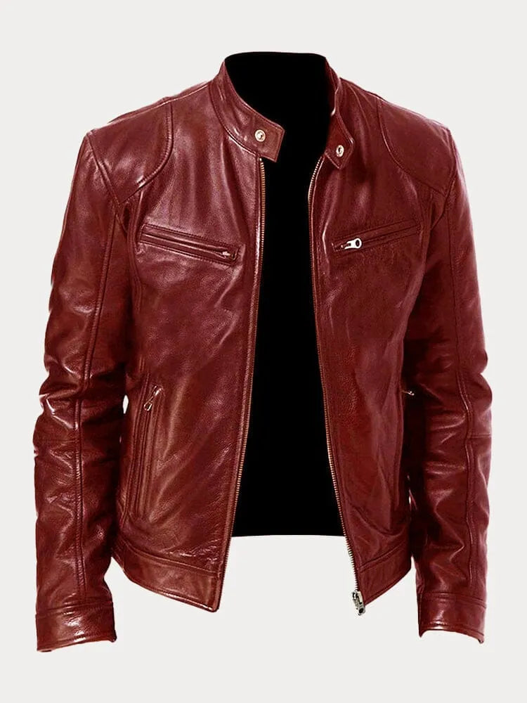 WW | Lässige Lederjacke