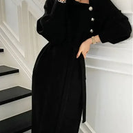 W&W - Elegantes Pulloverkleid