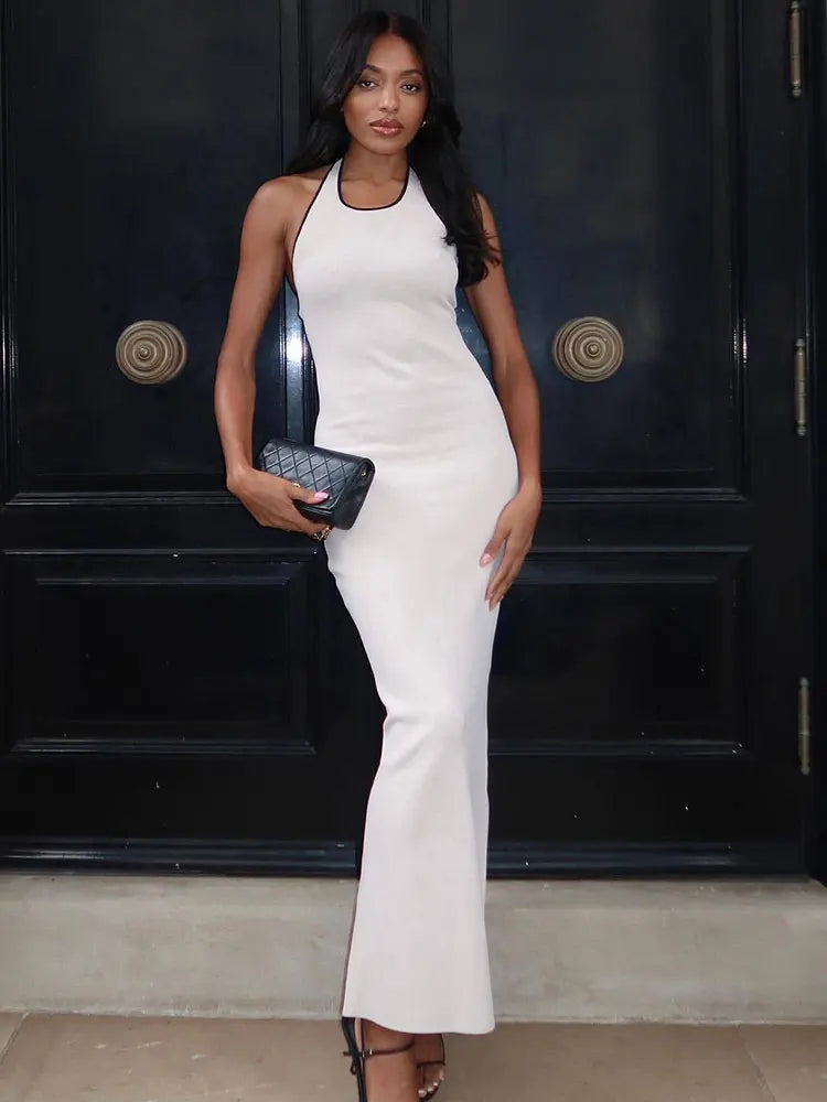WW | Elegantes Maxikleid aus Baumwolle