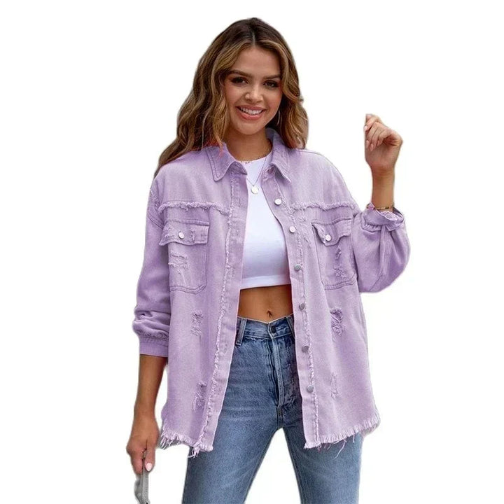 Casual Damen Jeansjacke