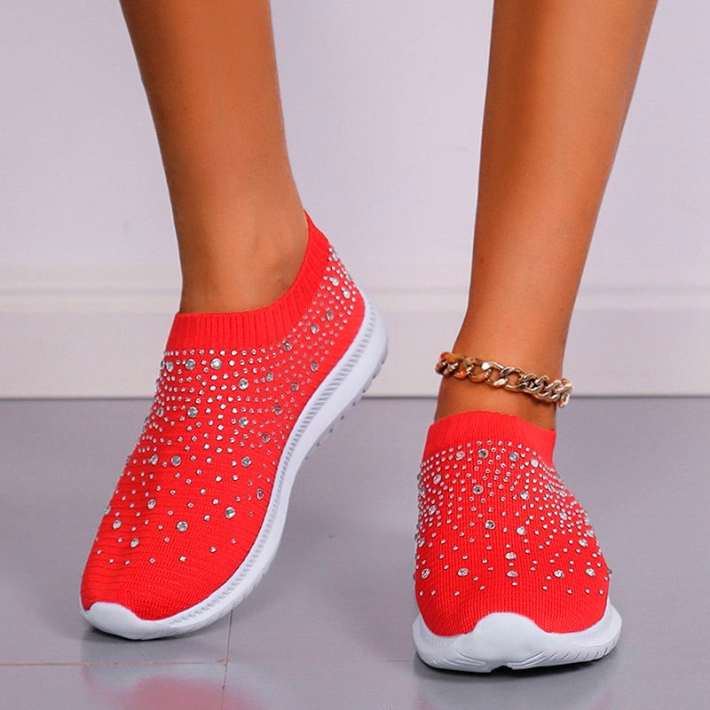 W&W Mode - Orthopädische glitzernde Turnschuhe