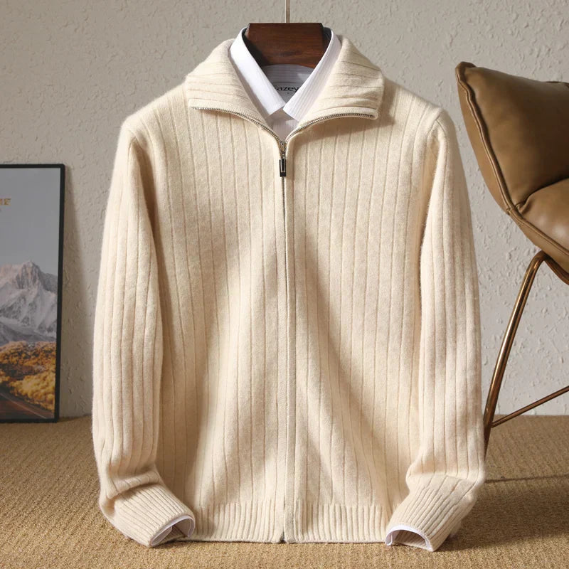 WW | Bequemer Business-Cardigan Aus Merinowolle