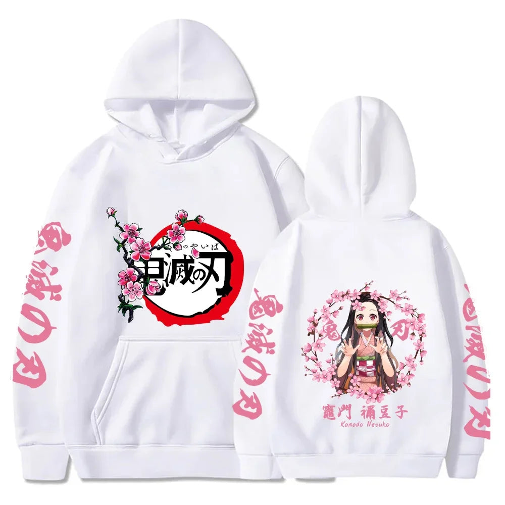 Wolff | Cherry Blossom Grafik Hoodie für Damen