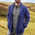 WW | Klassische Herren Strickjacke Im Retro Stil