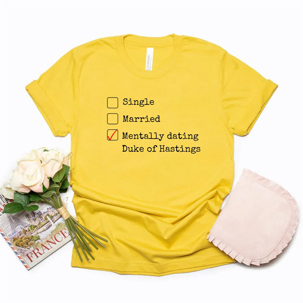 WW | Bluse mit Motiv aus Der Serie Bridgerton