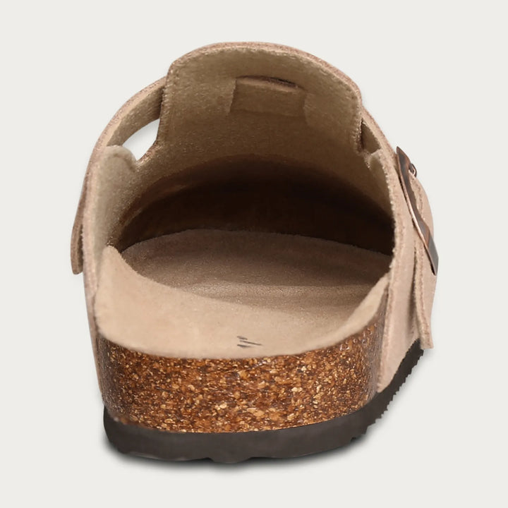 W&W Mode | Herren Wildleder Slipper Im Zeitlosen Chic