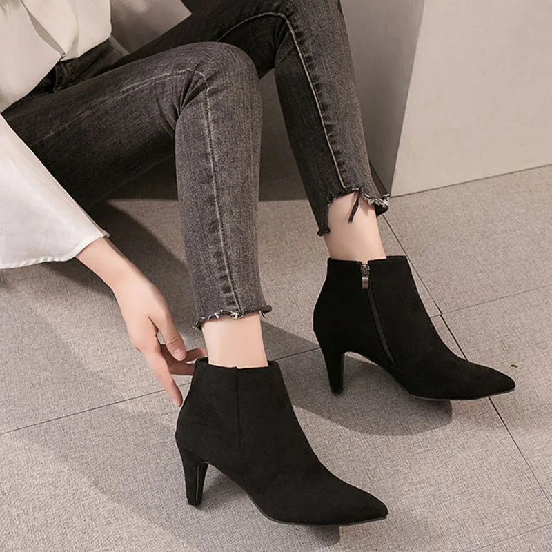 WW | Ankle Boots Damen – stilvolle Absatzstiefeletten