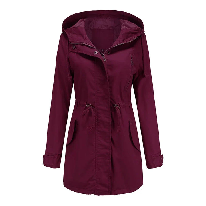 W&W Mode | Baumwoll Trenchcoat Mit Kapuze
