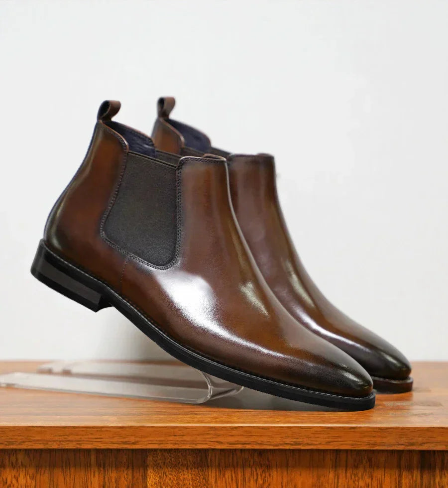 WW | Klassische Lederstiefel