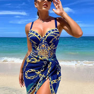 WW | Luxus Neu Zwei Teile Frauen Bikini Set Push Up Blumendruck Bikini Strappy Bandage Badebekleidung Brasilianisch Biquini Badeanzug