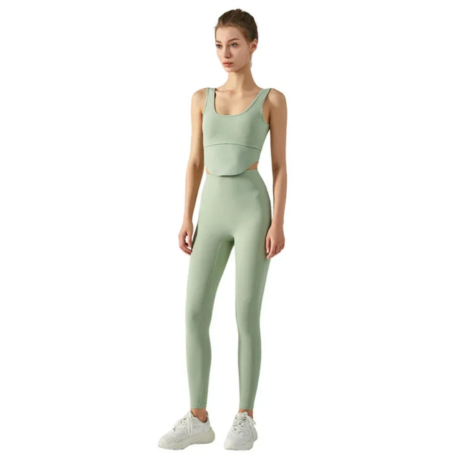 WW | Emily Sportswear Naked Hochtaillierte Tight Yoga Hosen Doppelseitig Gebürstet Pfirsich Po-Hebende Lauf Sport Fitness Leggings