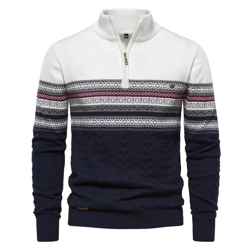 WW - Pullover mit Retro-Muster