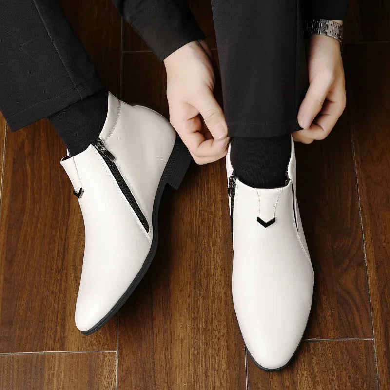 WW | Lederstiefel mit Reißverschluss