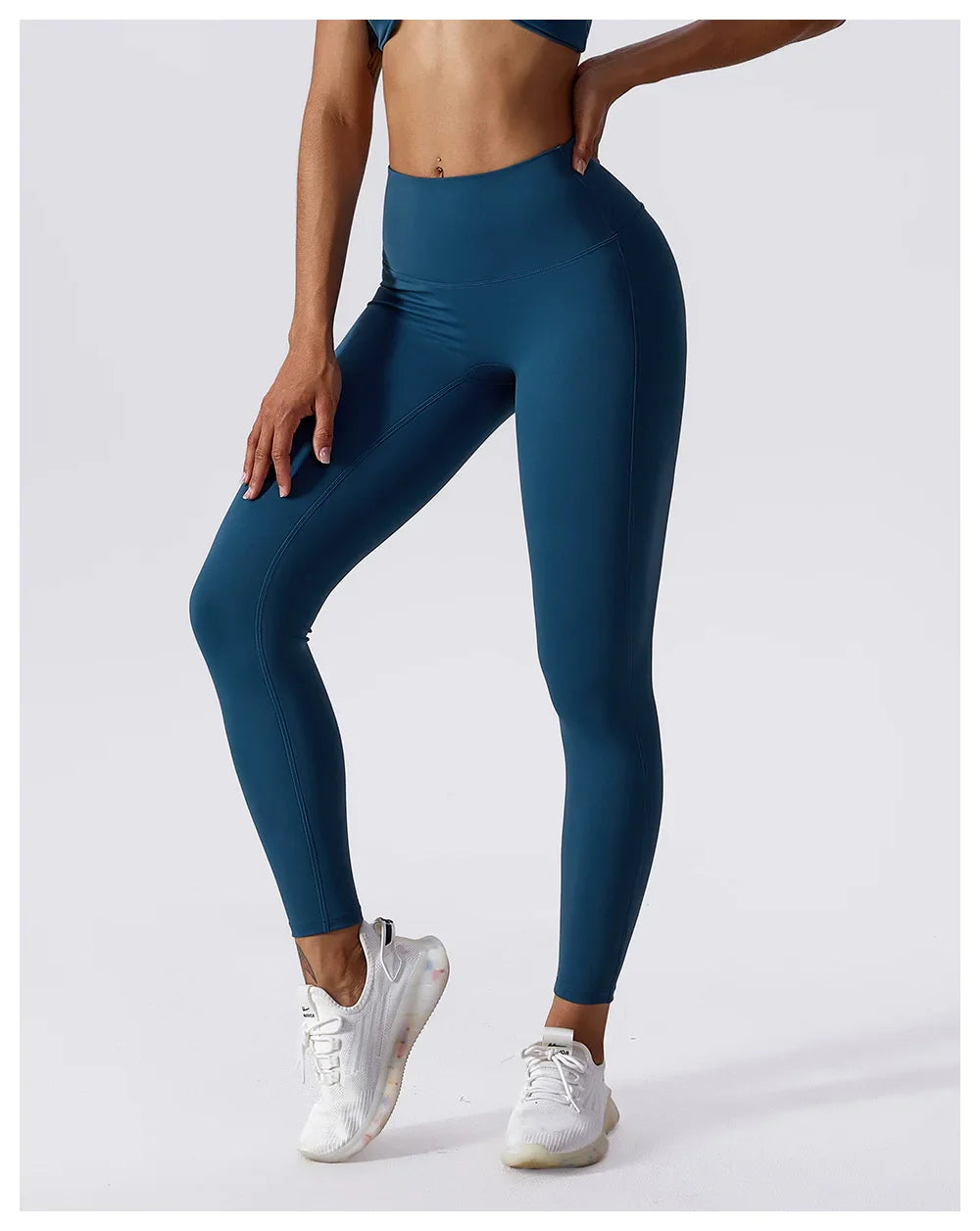 WW | Atmungsaktive Push-up Yoga Leggings Mit Pfirsich Hebung