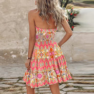 WW | Stylisches Sommer Boho Halter Kleid