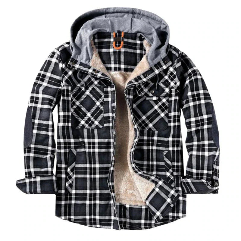 W&W - Karierte Herrenjacke