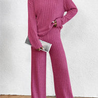 Darlene™ - Strickhose und Rollkragenpullover für Frauen
