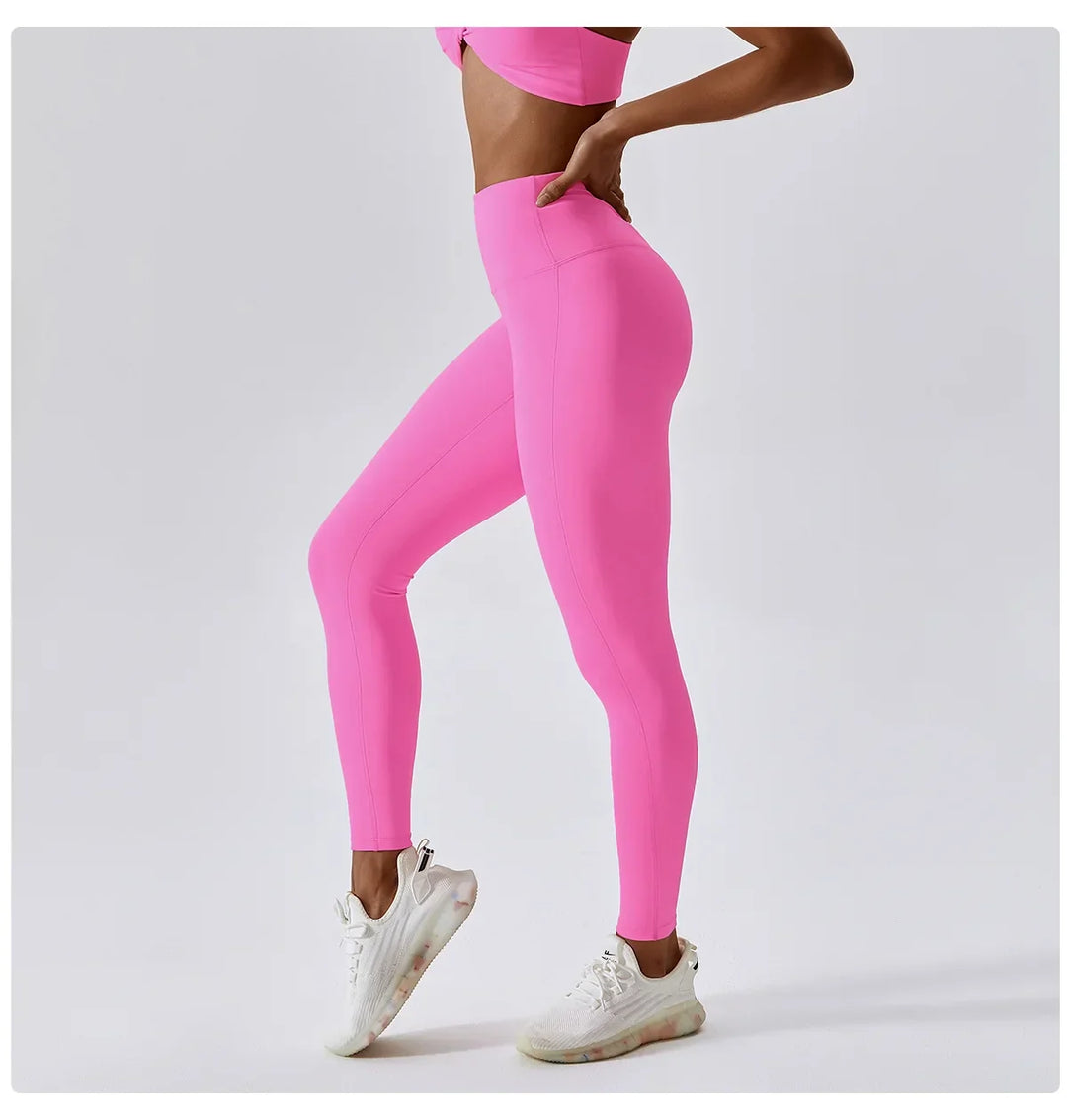 W&W Mode | Atmungsaktive Push-up Yoga Leggings Mit Pfirsich Hebung