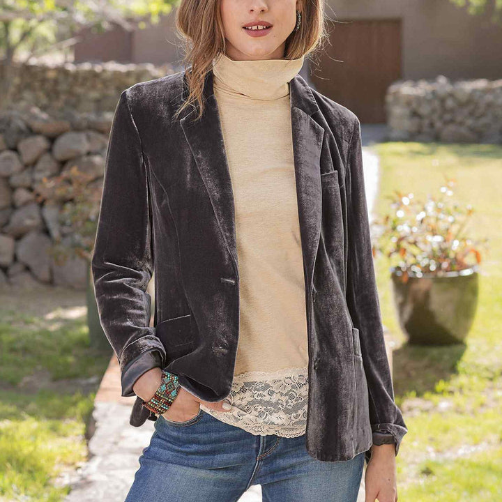 W&W Mode - Vintage mode Blazer jacke