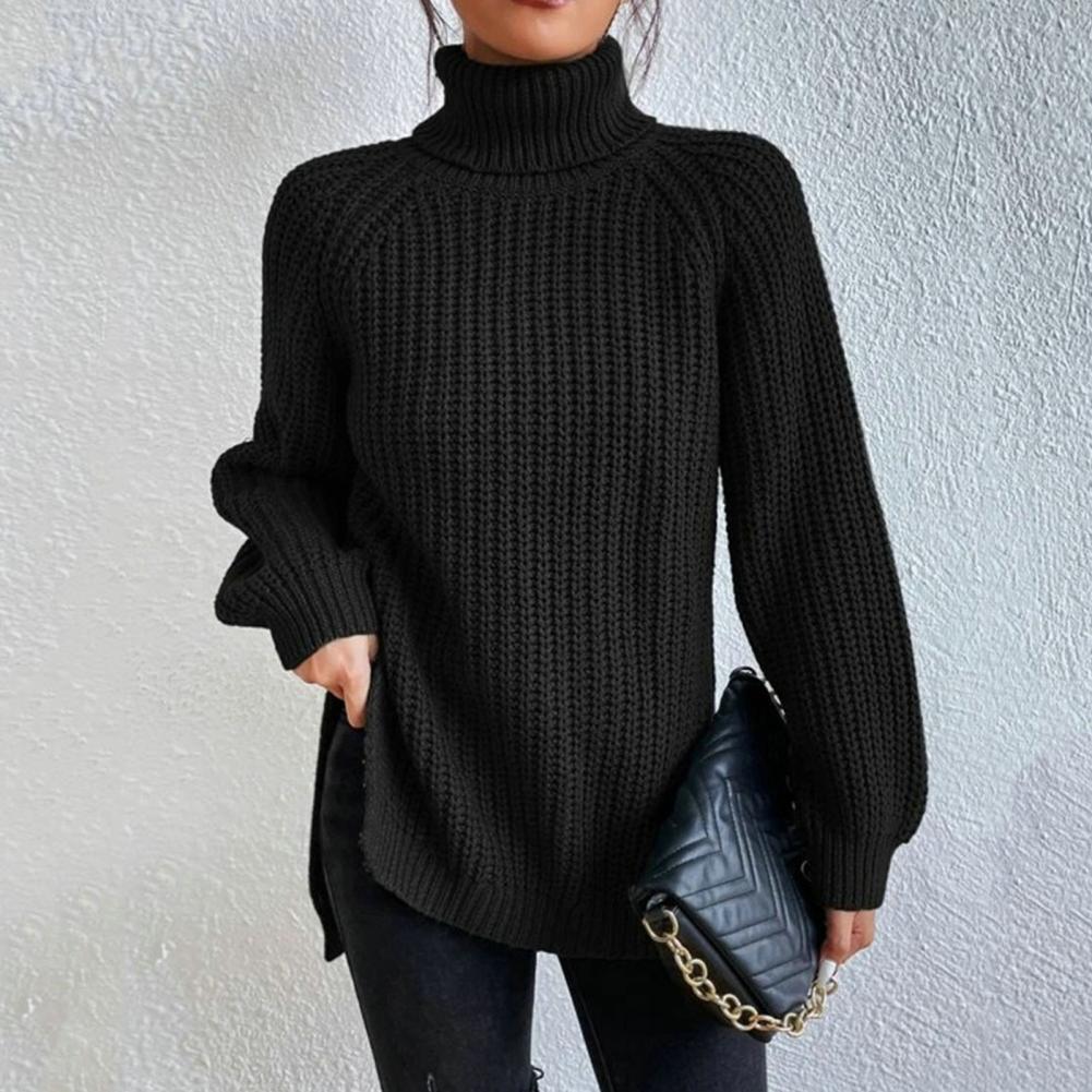 W&W Mode | Eleganter Pullover Mit Rollkragen