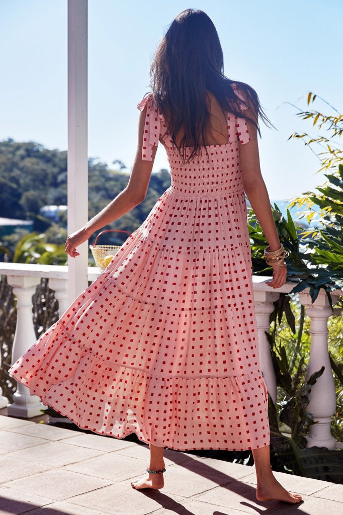 W&W Mode - Lässiges Midi-Kleid mit Rüschen