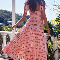 WW - Lässiges Midi-Kleid mit Rüschen