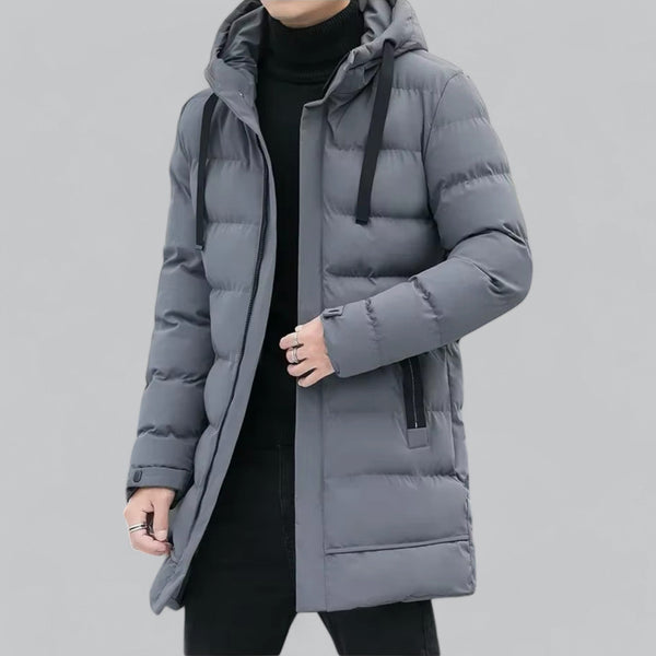 Wolff | Elegante lange Winterjacke für Männer